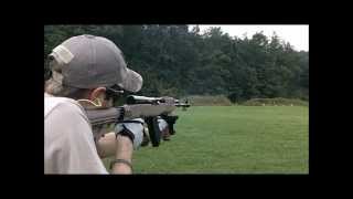 Shooting a Norinco SKS with TAPCO Stock [upl. by Sherill]