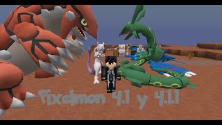 Nueva Actualizacion Pixelmon 411 y 41 Para Minecraft 18 VERSION RECOMENDADA [upl. by Esbensen]