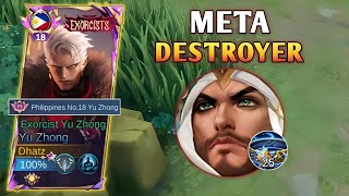 NEW META KHALEED TANK BUILD A WORTHY EXPLANE OPPONENT  YU ZHONG TUTORIAL [upl. by Atinav]