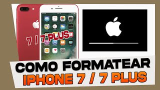 Como Formatear y Resetear el iPhone 7 y 7 Plus [upl. by Ecydnac]