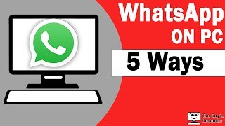 How to use whatsapp on pc Windows 10 [upl. by Eahcim91]