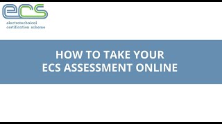 ECS  Online Assessments [upl. by Lauhsoj]