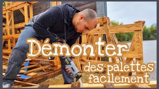 Comment démonter une palette facilement [upl. by Aleedis]