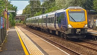 331 109 arriving and departing whiston 150824 [upl. by Eicyal]