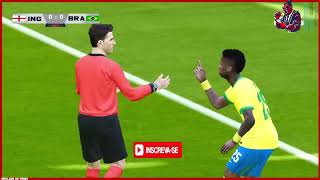 INGLATERRA X BRASIL  AO VIVO E COM IMAGENS DO AMISTOSO [upl. by Aretak]