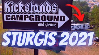 Kickstands RV Park Campground Sturgis 2021 [upl. by Bully]