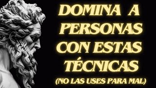 13 TRUCOS PSICOLÓGICOS PODEROSOS Y SIMPLES PARA DOMINAR A CUALQUIERA  ESTOICISMO [upl. by Ribal]