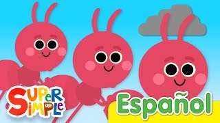 Las Hormigas Marchan De Una En Una  Canciones Infantiles  Super Simple Español [upl. by Ivor]