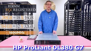 HP ProLiant DL380 G7 Server Memory Spec Overview amp Upgrade Tips  How to Configure the System [upl. by Skardol]