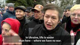 Protesters In Babruysk Criticize Poverty Serfdom In Belarus [upl. by Ayana]