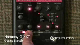 TC Helicon Voicetone HarmonyG XT Tutorial 2  UniqueSquaredcom [upl. by Nies]