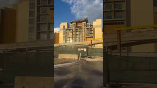 Disney World Polynesian DVC Resort and Tower Construction Update polynesianresort disneyworld [upl. by Obala]