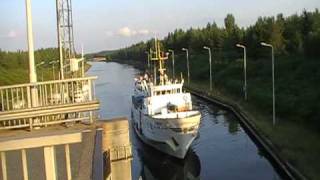 MS Carelia on Saimaa canal in Finland part 1 [upl. by Banerjee]