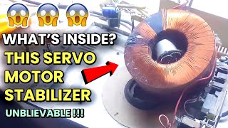 Whats Inside Servo Motor Stabilizer Lets find out [upl. by Gotthelf424]