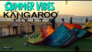 Summer Vibes Kitesurfing at Kangaroo Kite Paracas Peru [upl. by Ehsrop139]