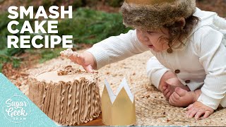 Healthier Birthday Smash Cake Recipe [upl. by Asit202]