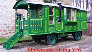 Showmans Living Van  Caravan or posh Shepherds Hut FOR SALE [upl. by Strage]