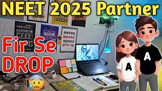 Neet 2025 Drop  Start Study studyvlog neet neet2025 [upl. by Orihakat]