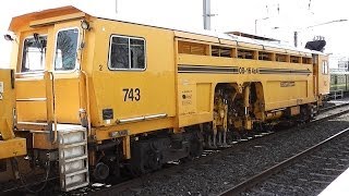 Irish Rail Plasser amp Theurer 743 Track Tamper  Clontarf Road [upl. by Strephonn183]