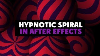 Hypnotic spiral in After Effects [upl. by Eeryk751]