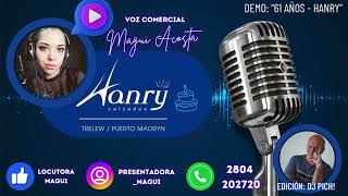 Hanry Calzados Promo  Voz Comercial Magalí Acosta [upl. by Lerrad]