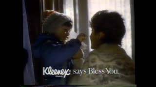 1988 Kleenex quotKleenex presents winterquot TV Commercial [upl. by Aicel309]