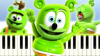 🎵 7 GUMMY BEAR SONGS ON PIANO [upl. by Nickelsen763]