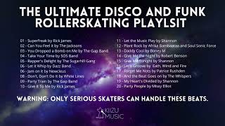 The ULTIMATE DISCO FUNK and OLD SKOOL RAP SKATING PLAYLIST to ever be RECORDED [upl. by Hadeis26]