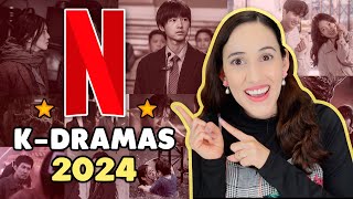 🤩 Top 10 MEJORES DRAMAS COREANOS EN NETFLIX 2024 🇰🇷 RECOMENDACIONES HelloTaniaChan [upl. by Isied257]