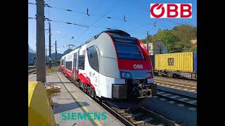 ÖBB neue CityjetGarnitur in Tirol Siemens Cityjet Desiro ML Garnituren im Test Kufstein Hbf [upl. by Gussman901]