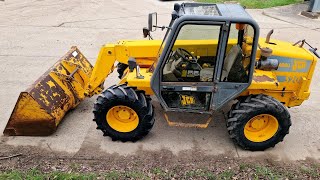 1994 JCB 520 Farm Special Loadall 22622 [upl. by Lebiralc]