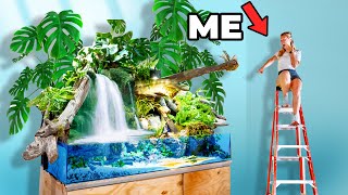 I Built a Giant Paradise for my Axolotl [upl. by Jumbala]