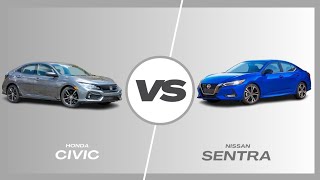 Honda Civic Vs Nissan Sentra [upl. by Postman]