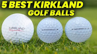 3 Best Kirkland Golf Balls 2024 Are Kirkland Golf Balls Really the Best Budget Option [upl. by Jaworski]