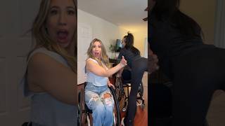 DC brookieandjessie dance beenlikethis wheelchairdance dancetrends disabilityawareness [upl. by Aleehs]