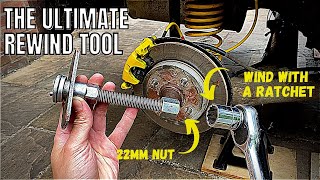 How To Supercharge Your Brake Caliper Rewind Tool [upl. by Marisa]