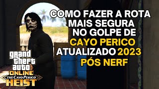 COMO FAZER A ROTA MAIS SEGURA DO GOLPE DE CAYO PERICO  ROTA DO TELHADO  DESAFIO DE ELITE [upl. by Georgie]