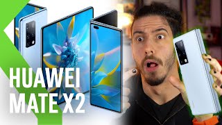 HUAWEI MATE X2 Huawei quiere EL MEJOR PLEGABLE aunque NO tenga SERVICIOS DE GOOGLE [upl. by Mochun]