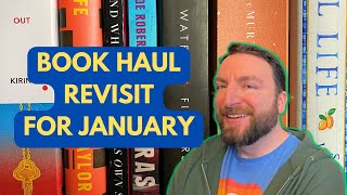 Book Haul Revisit for January 2024 [upl. by Sivahc]