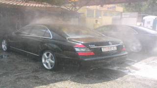 Mercedes S65 AMG Loud Start Up Loud Growl and Accelerating [upl. by Allmon]