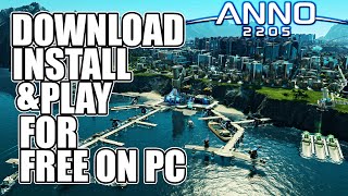 Anno 2205 Gold Edition PC  Download Install and Play for Free [upl. by Moulden]