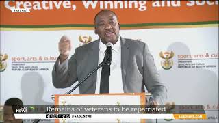 Heritage Month  Struggle veterans buried outside of SA to be repatriated McKenzie [upl. by Isabel]