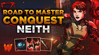 NEITH EL ADC MAS INFRAVALORADO Warchi  Smite Road to Master Conquest S11 [upl. by Fanchon459]