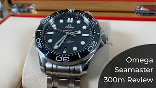 Omega Seamaster 300m Review Unboxing and Rolex Submariner Comparison [upl. by Kendra474]