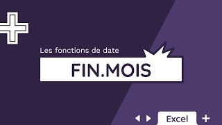 La fonction FINMOIS  Tuto Excel [upl. by Breger463]