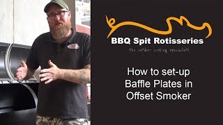 How to Set Up Baffle Plates on Your Flaming Coals Offset Smoker [upl. by Romain]