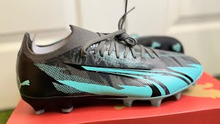 Puma Ultra Match FGAG Boots Review  Unboxing amp On Feet ASMR  Puma Rush Pack [upl. by Seyler882]