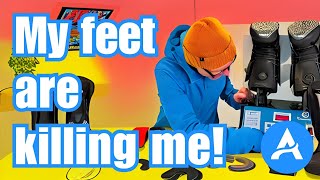 The boot series part 33 How to customize snowboard boots  boot fitting [upl. by Amaj]