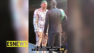 WATCH What Telli Swift Deontay Wilder Wife Saw When Deontay amp Tyson Fury Facedoff [upl. by Vitus]