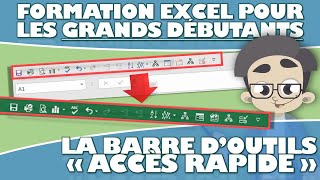 UTILISER LA BARRE D’OUTILS DACCÈS RAPIDE POUR GAGNER DU TEMPS SUR EXCEL [upl. by Stu]